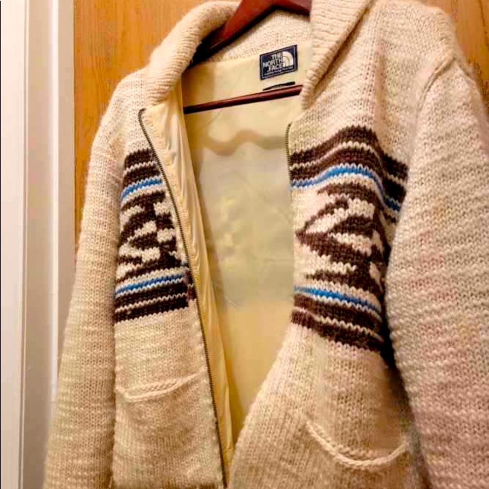 North Face sweater jacket